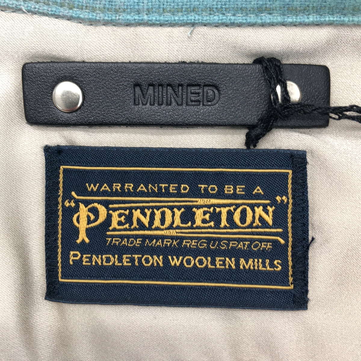 MINEDENIM / マインデニム × PENDLETON / ペンドルトン Wool Check Open Collar SH / ウール オンブレチェック オープンカラー シャツ