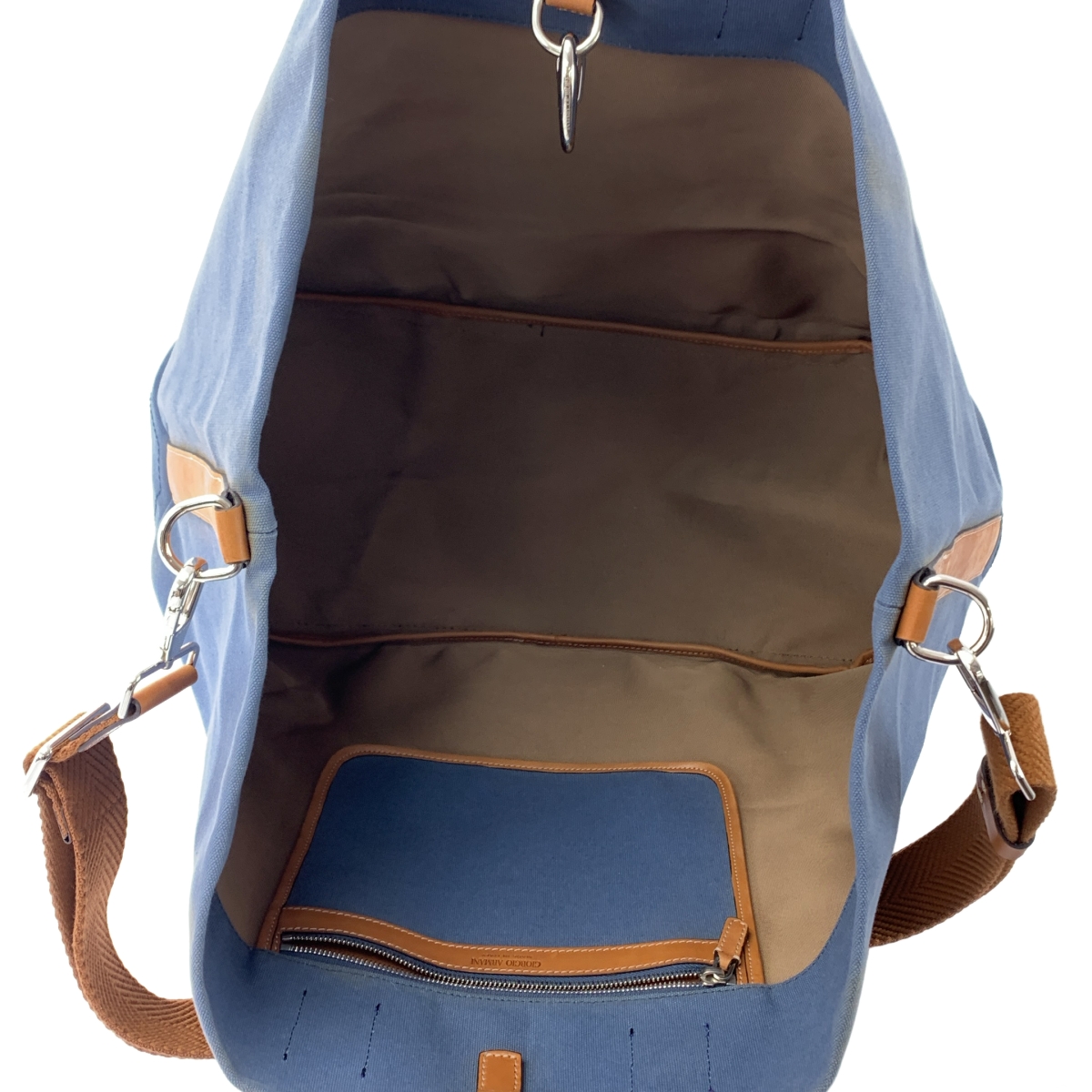 GIORGIO ARMANI / ジョルジオアルマーニ キャンバス ビッグトートバッグ