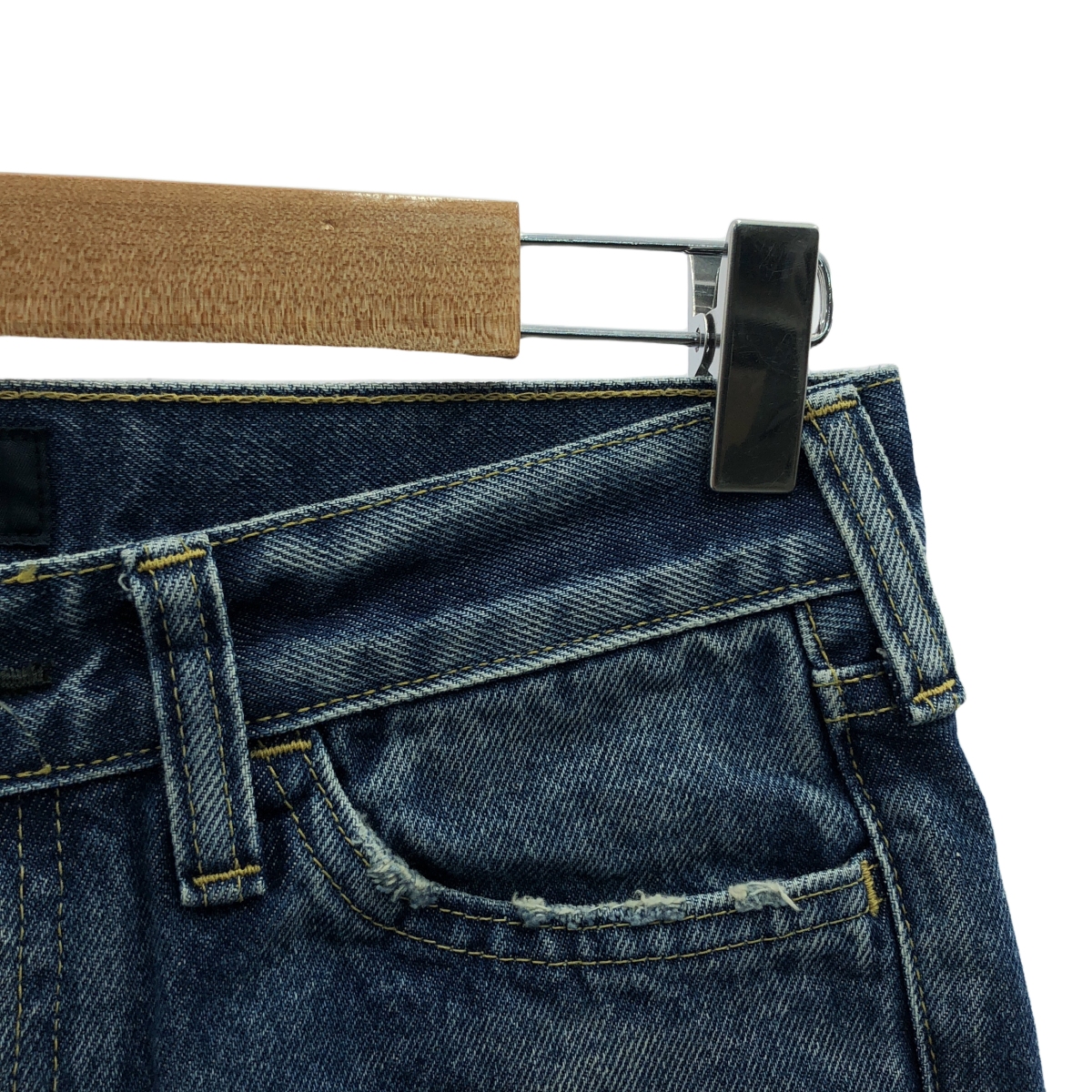 MADISON BLUE / マディソンブルー CRASHED SAROUEL PANTS DENIM クラッシュ加工 サルエル デニム パンツ