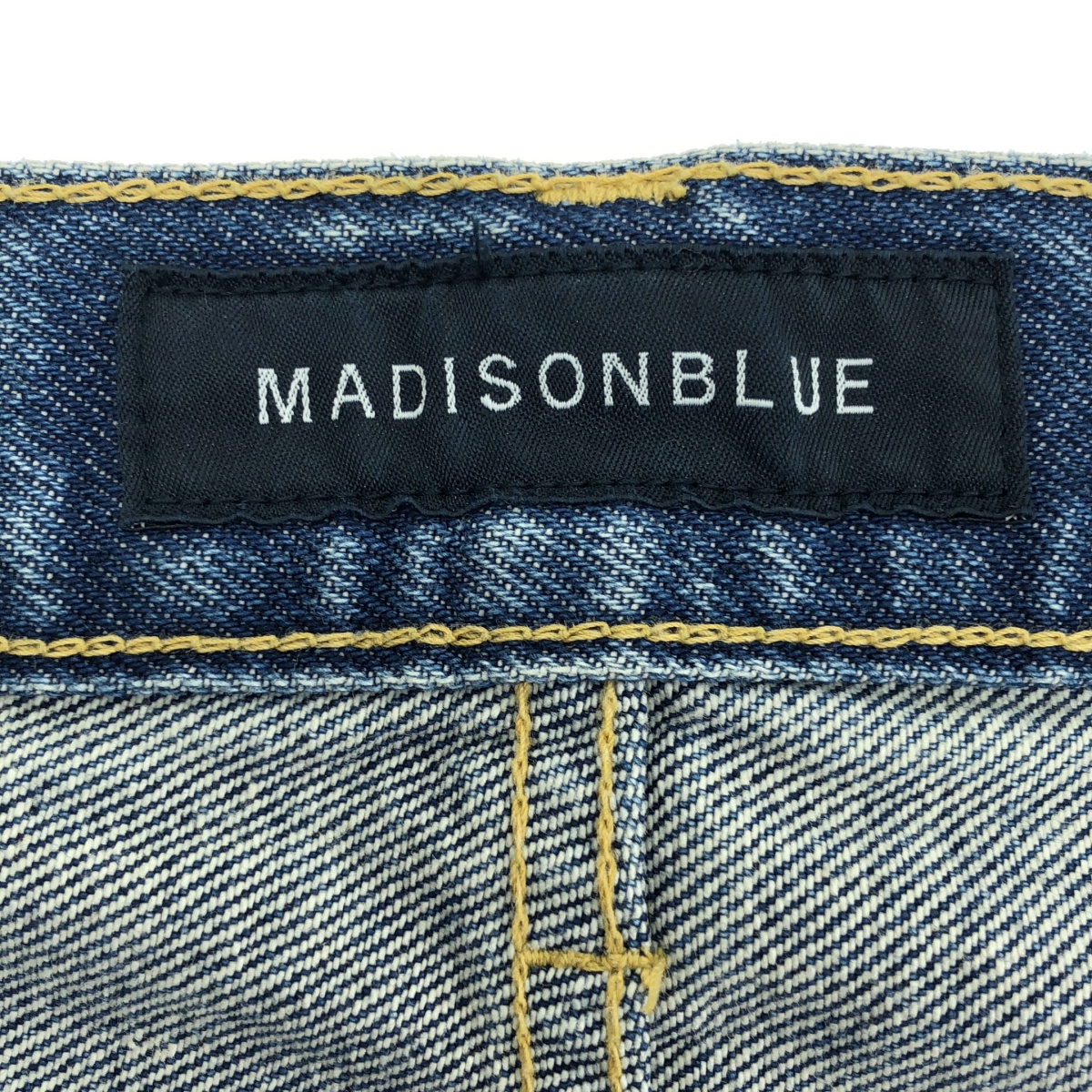MADISON BLUE / マディソンブルー CRASHED SAROUEL PANTS DENIM クラッシュ加工 サルエル デニム パンツ
