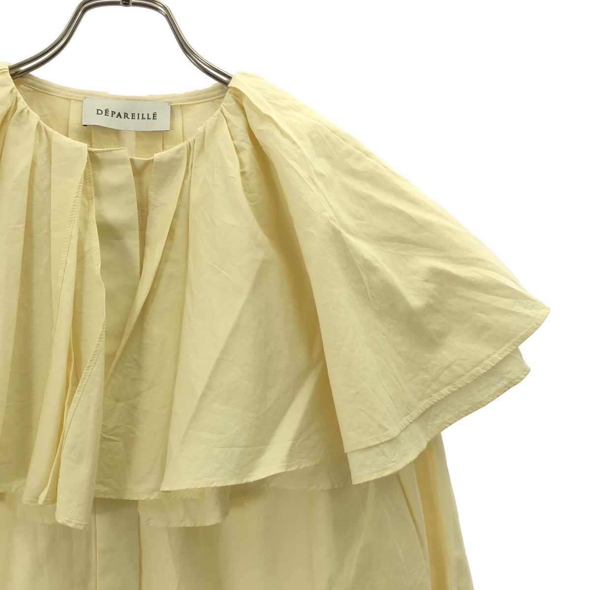 その他 コットン シルク シフォン ブラウス