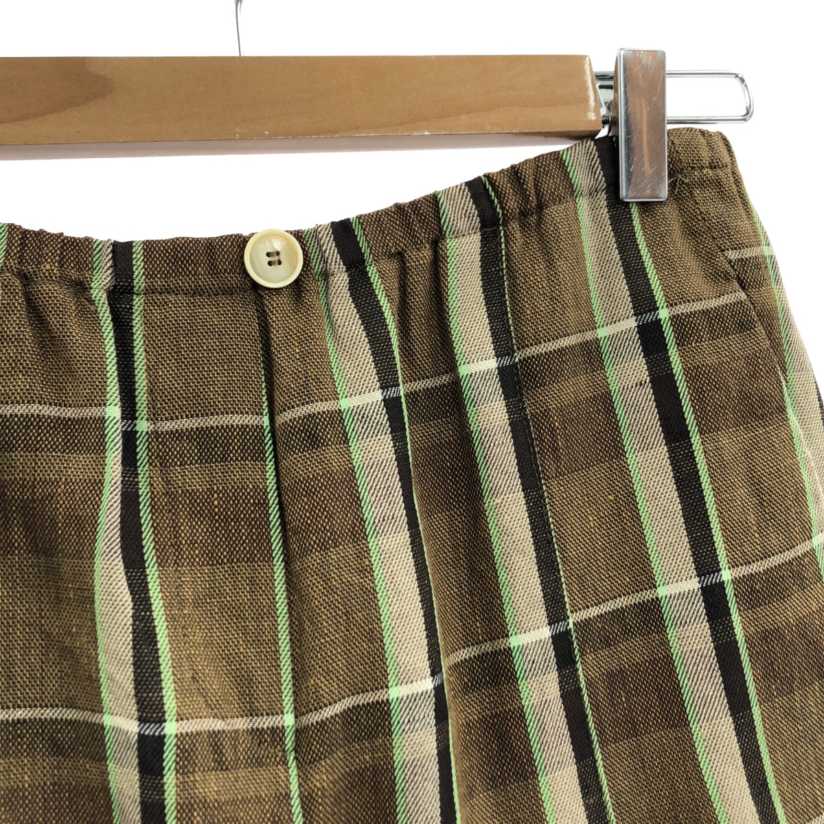 TELA / テラ セットアップ / チェック リネン コットン テーラードジャケット パンツ