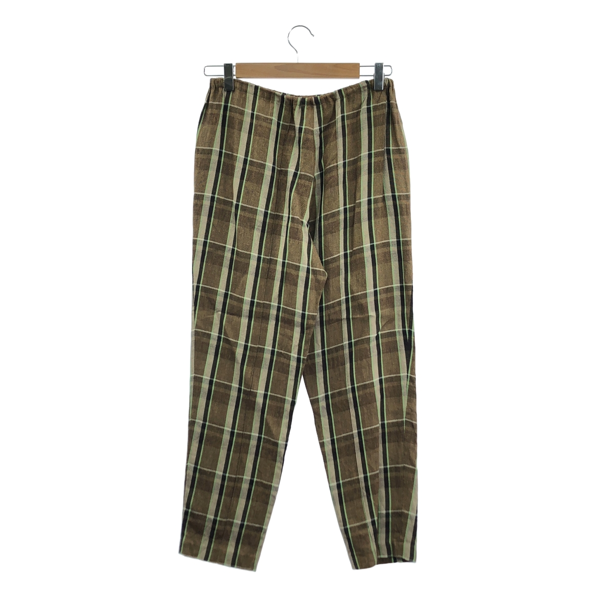 TELA / テラ セットアップ / チェック リネン コットン テーラードジャケット パンツ