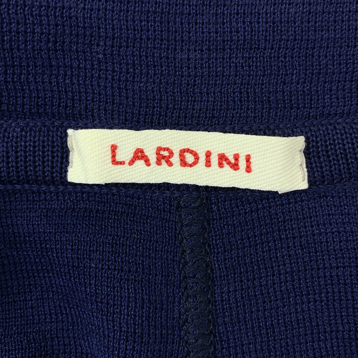 LARDINI / ラルディーニ コットン ニット 2B テーラードジャケット