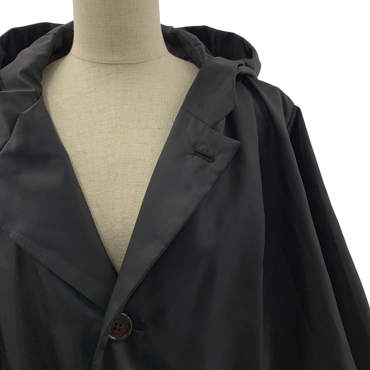 noir kei ninomiya / ノワールケイニノミヤ ポリエステル 変形 立体 シングル ジャケット フーディ