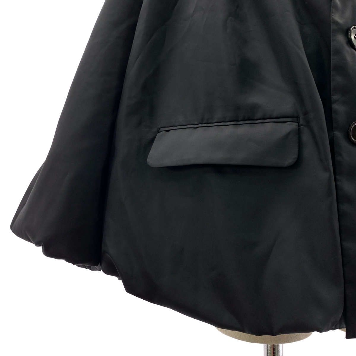 noir kei ninomiya / ノワールケイニノミヤ ポリエステル 変形 立体 シングル ジャケット フーディ