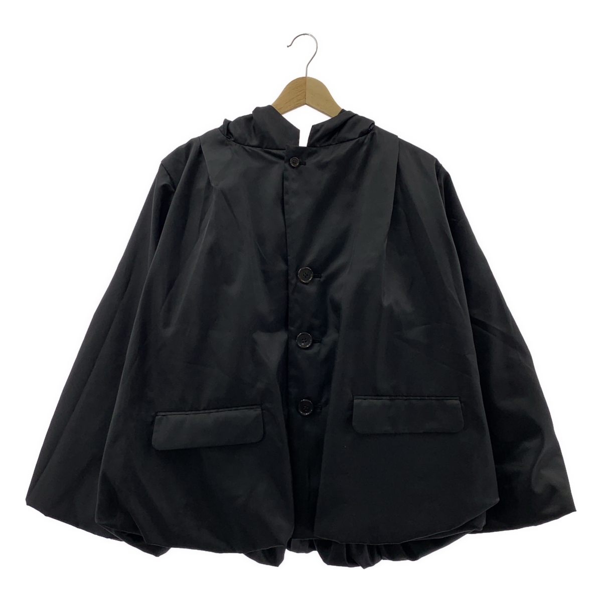 noir kei ninomiya / ノワールケイニノミヤ ポリエステル 変形 立体 シングル ジャケット フーディ