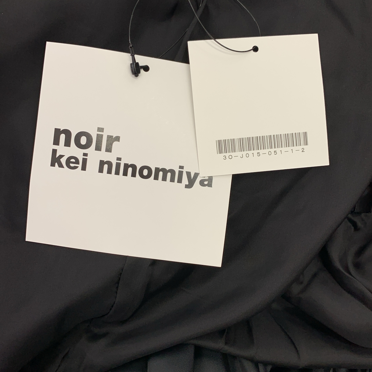 noir kei ninomiya / ノワールケイニノミヤ ポリエステル 変形 立体 シングル ジャケット フーディ