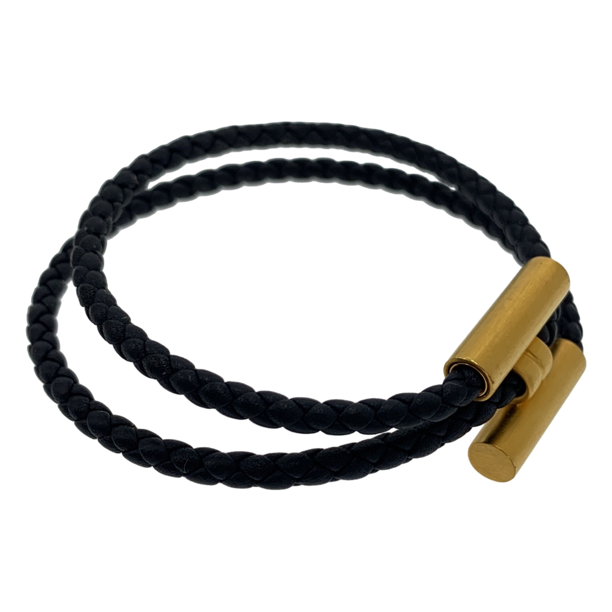 HERMES / エルメス レザー ブレスレット 《トゥルニ》 トレッセ