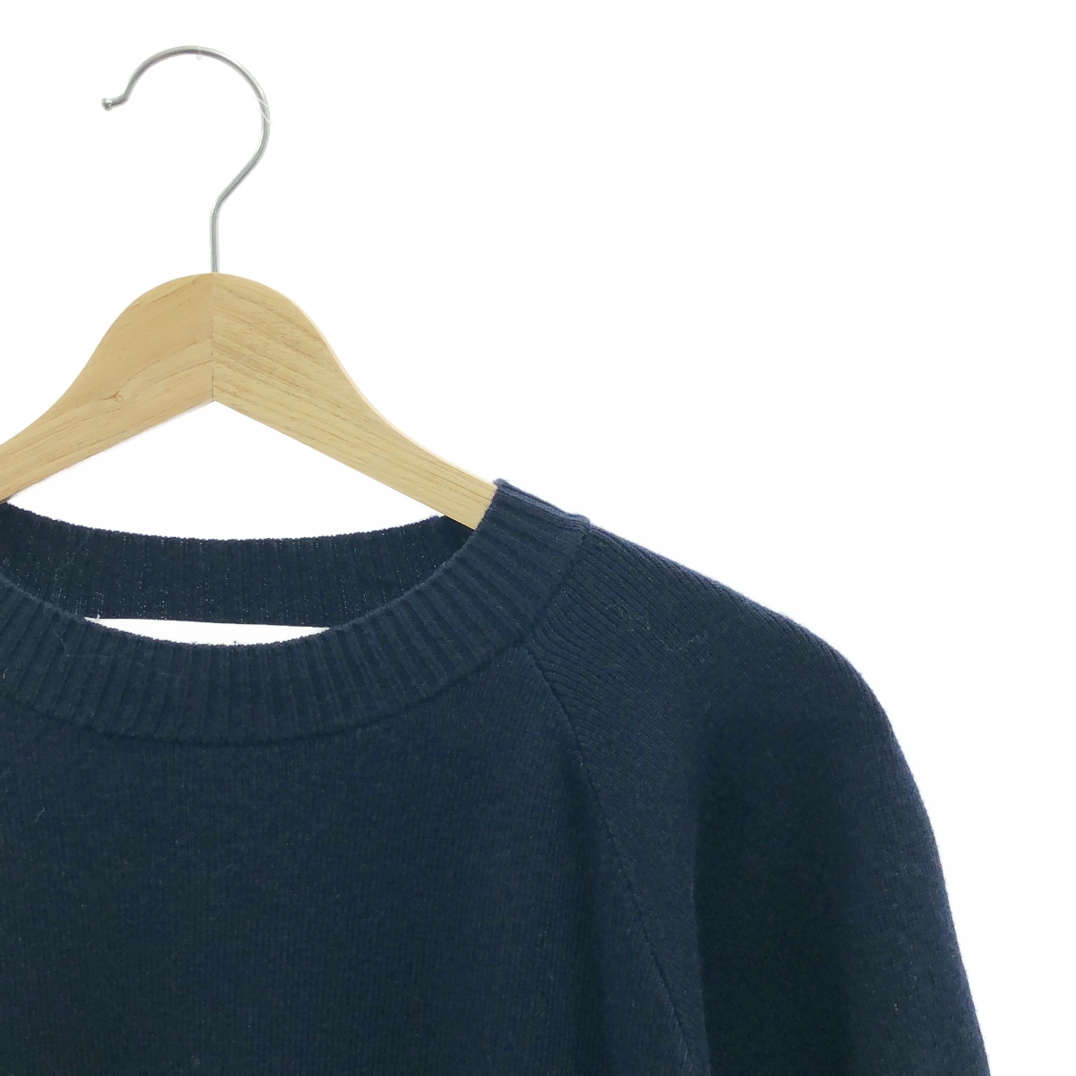 その他 ヒーチ ウール ボリュームスリーブ プリーツ ドッキング ワンピース