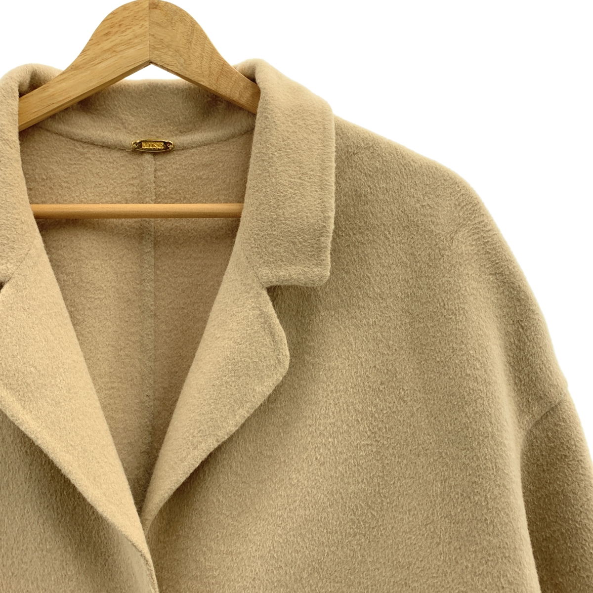 Deuxieme Classe / ドゥーズィエムクラス ウールアンゴラリバーコート