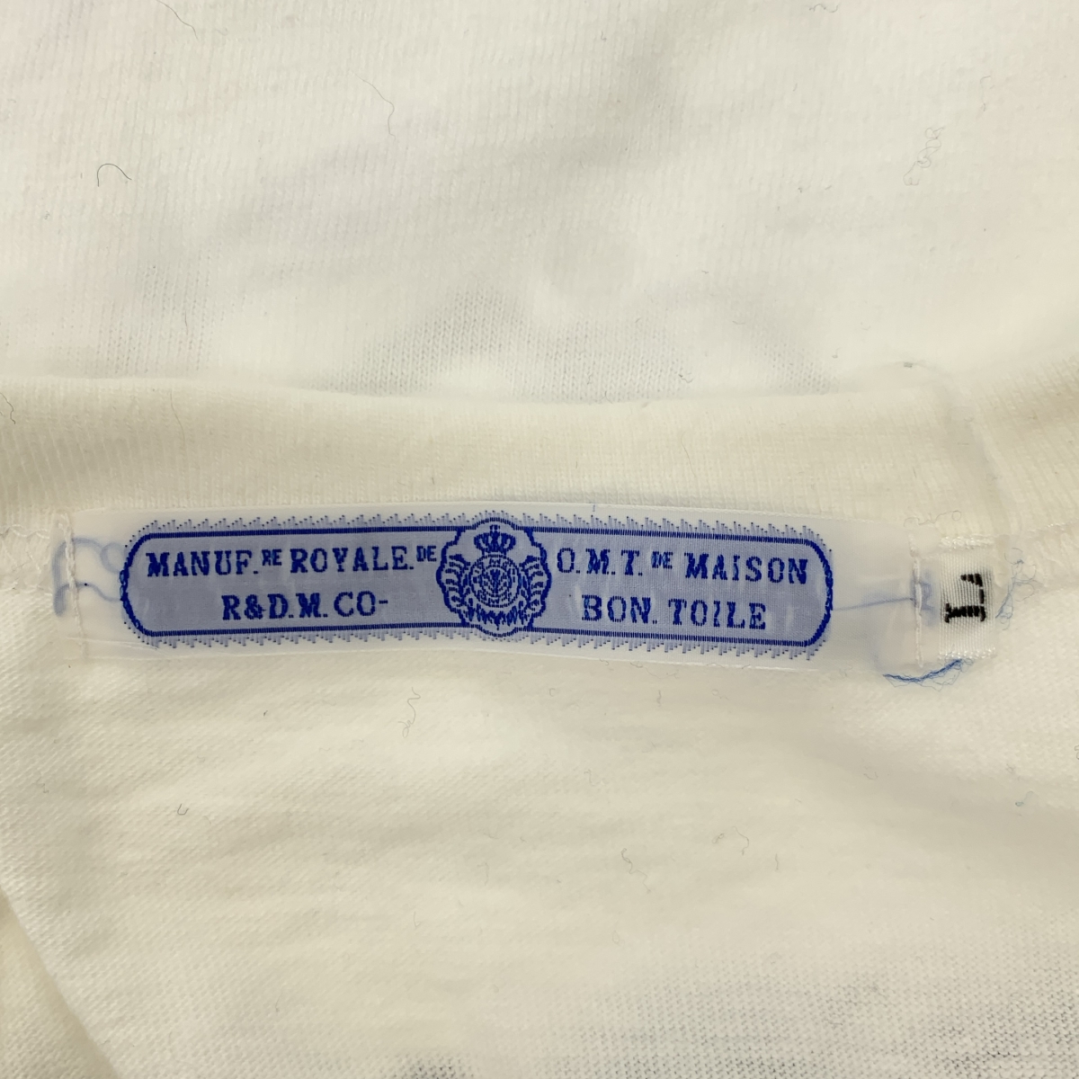 R&D.M.Co / オールドマンズテーラー Tin Woodman T-Shirt プリント Tシャツ