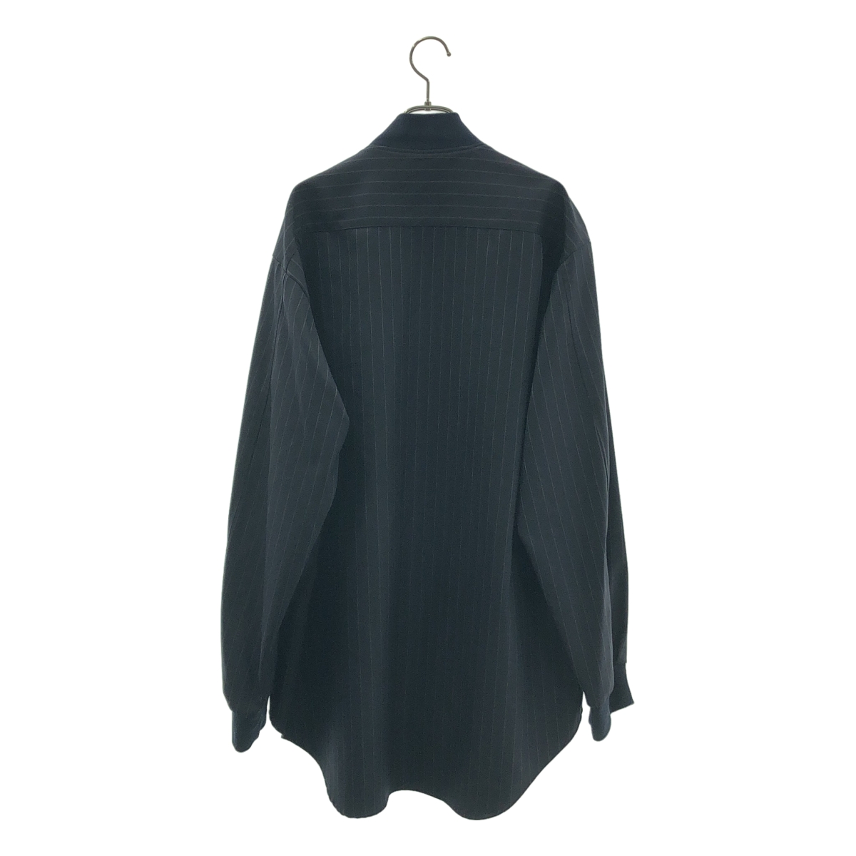 UJOH / ウジョー ストライプ オーバーシルエット シャツ ジャケット ブルゾン