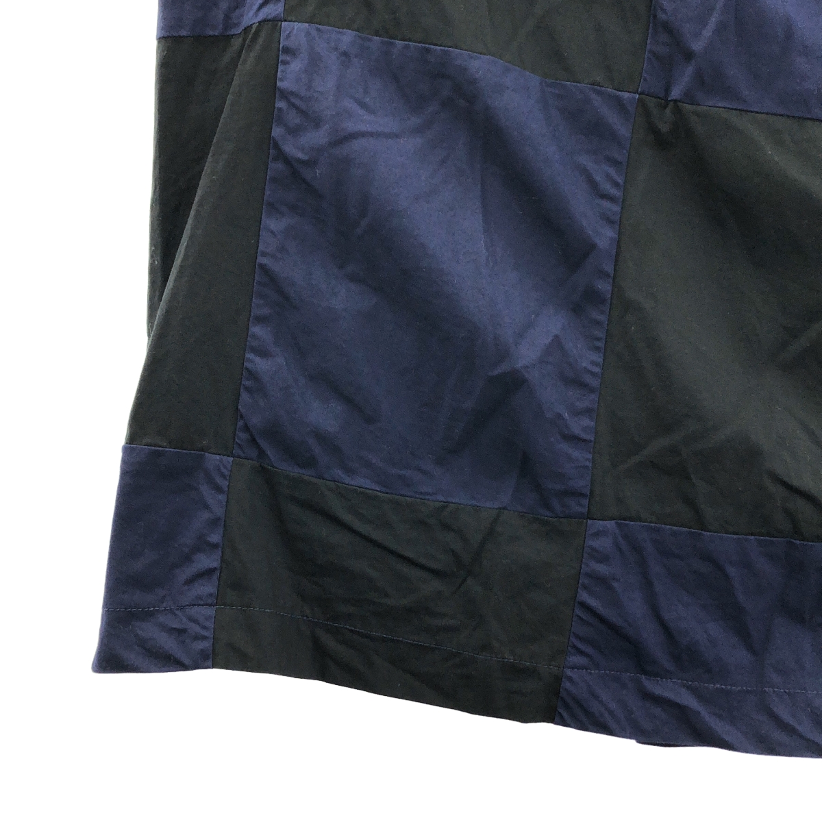 tricot COMME des GARCONS / トリココムデギャルソン コットン チェッカー ベルテッドスカート