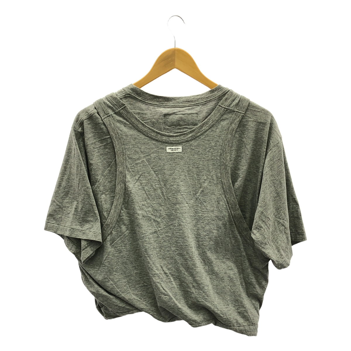 JOHN MASON SMITH / ジョンメイソンスミス LAYERED T-SHIRT タンクトップ レイヤード カットソー Tシャツ