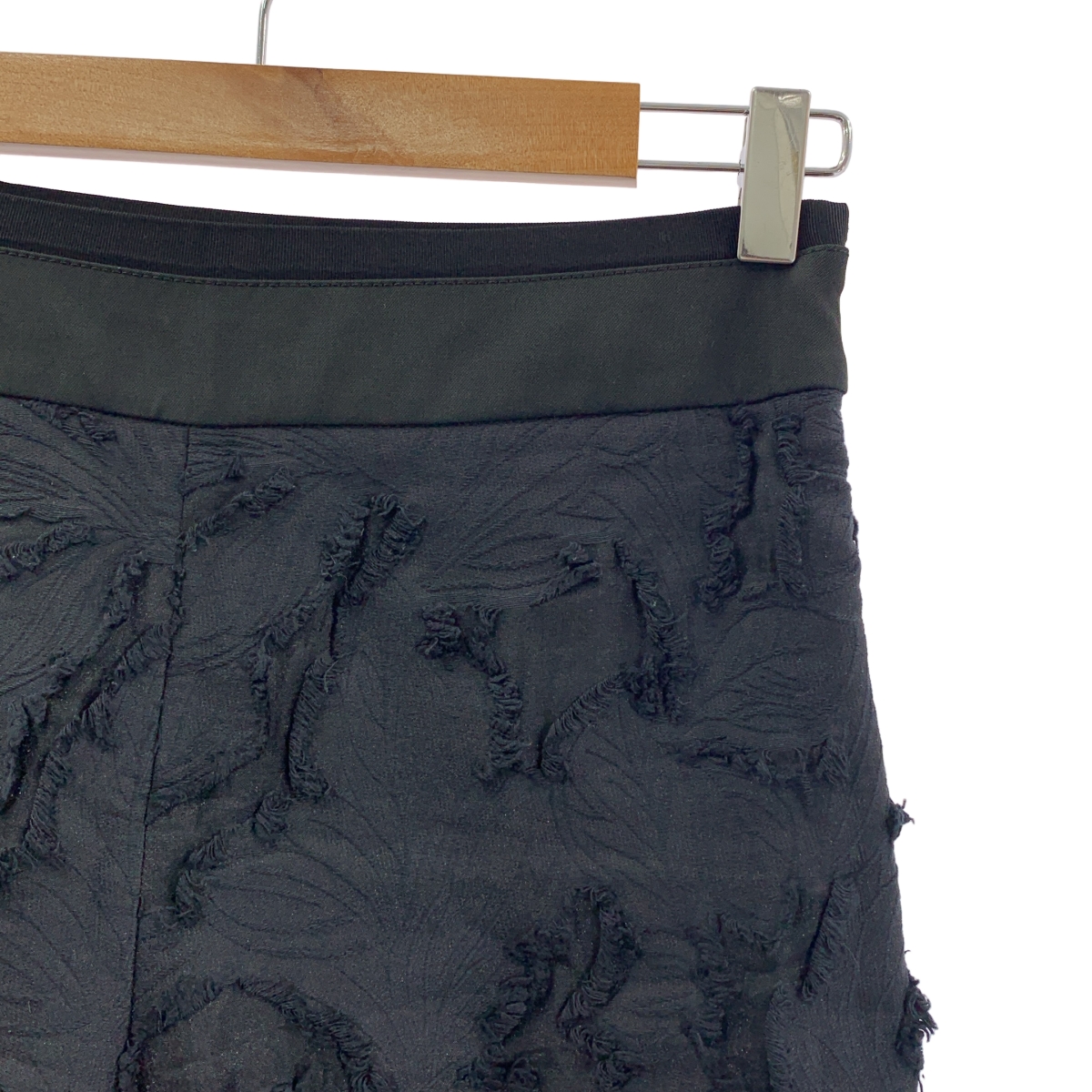 ADORE / アドーア フリンジ カット ジャガード ワイド パンツ