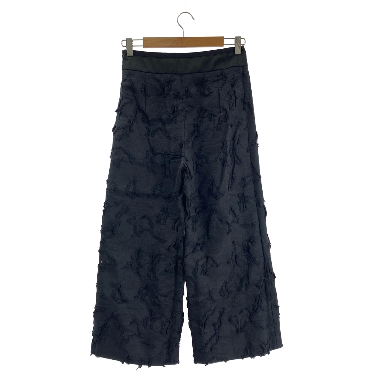 ADORE / アドーア フリンジ カット ジャガード ワイド パンツ