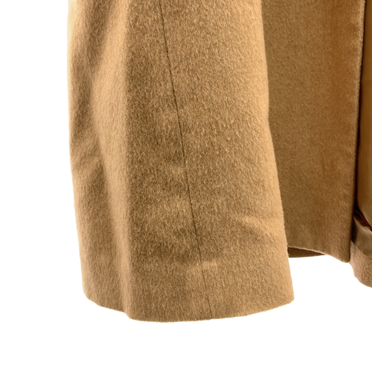 PLAIN PEOPLE / プレインピープル ウール ノーカラー コート / 総裏地