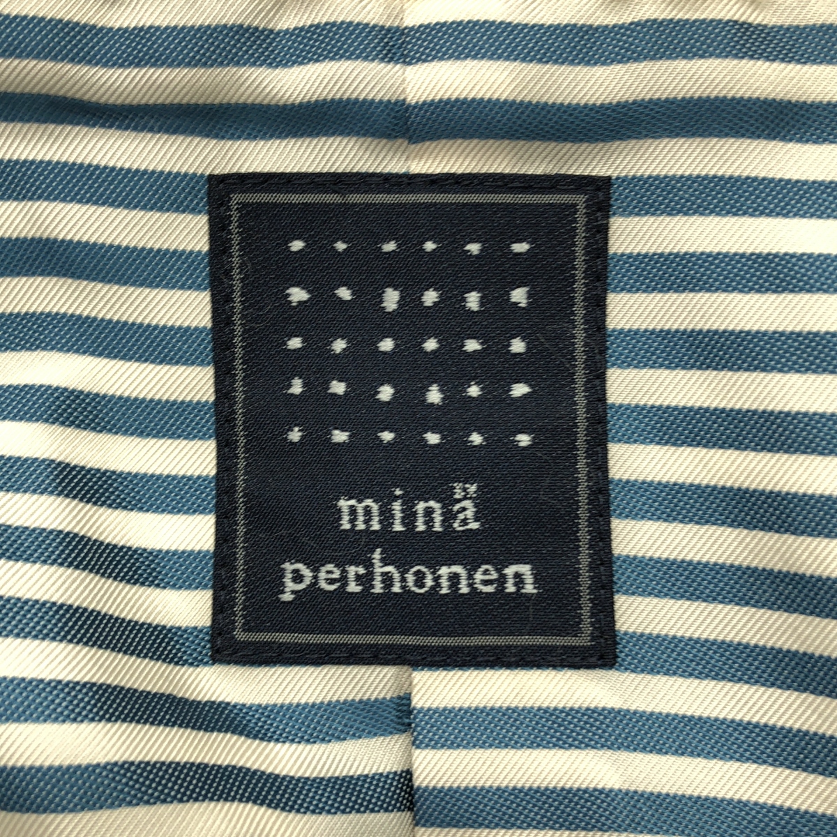 mina perhonen / ミナペルホネン ballade / バラード シルクブレンド ボア オーバー ダウン コート