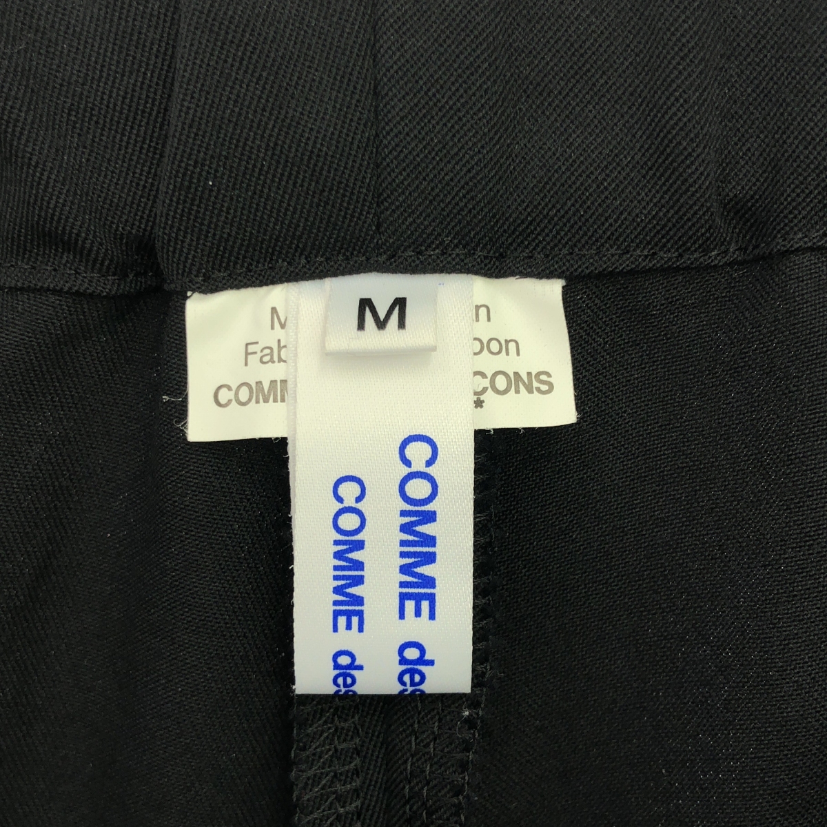 COMME des GARCONS COMME des GARCONS / コムコム ウール テーパード イージーパンツ