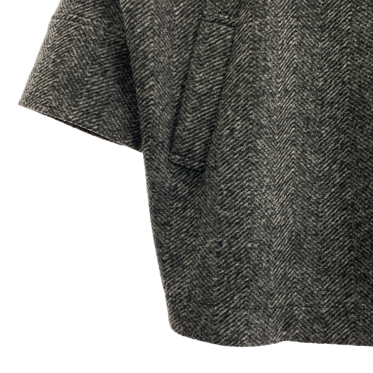 Spick and Span / スピックアンドスパン Wスライバー ヘリンボーン ミドル コート