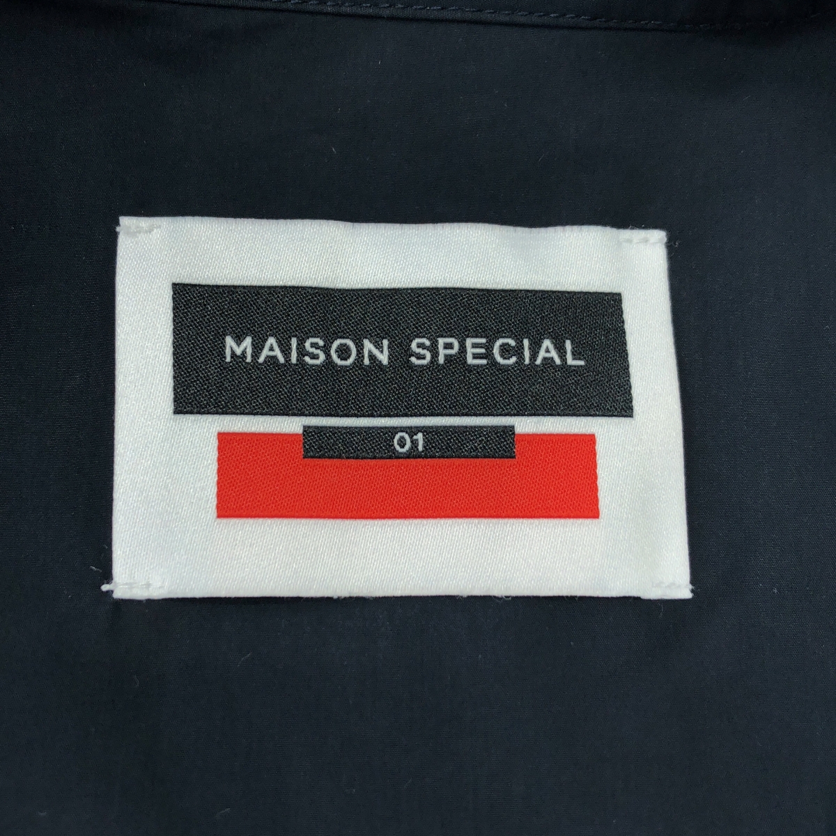 Maison Special / メゾンスペシャル インサイドアウト プライム オーバー バイカラー シャツ