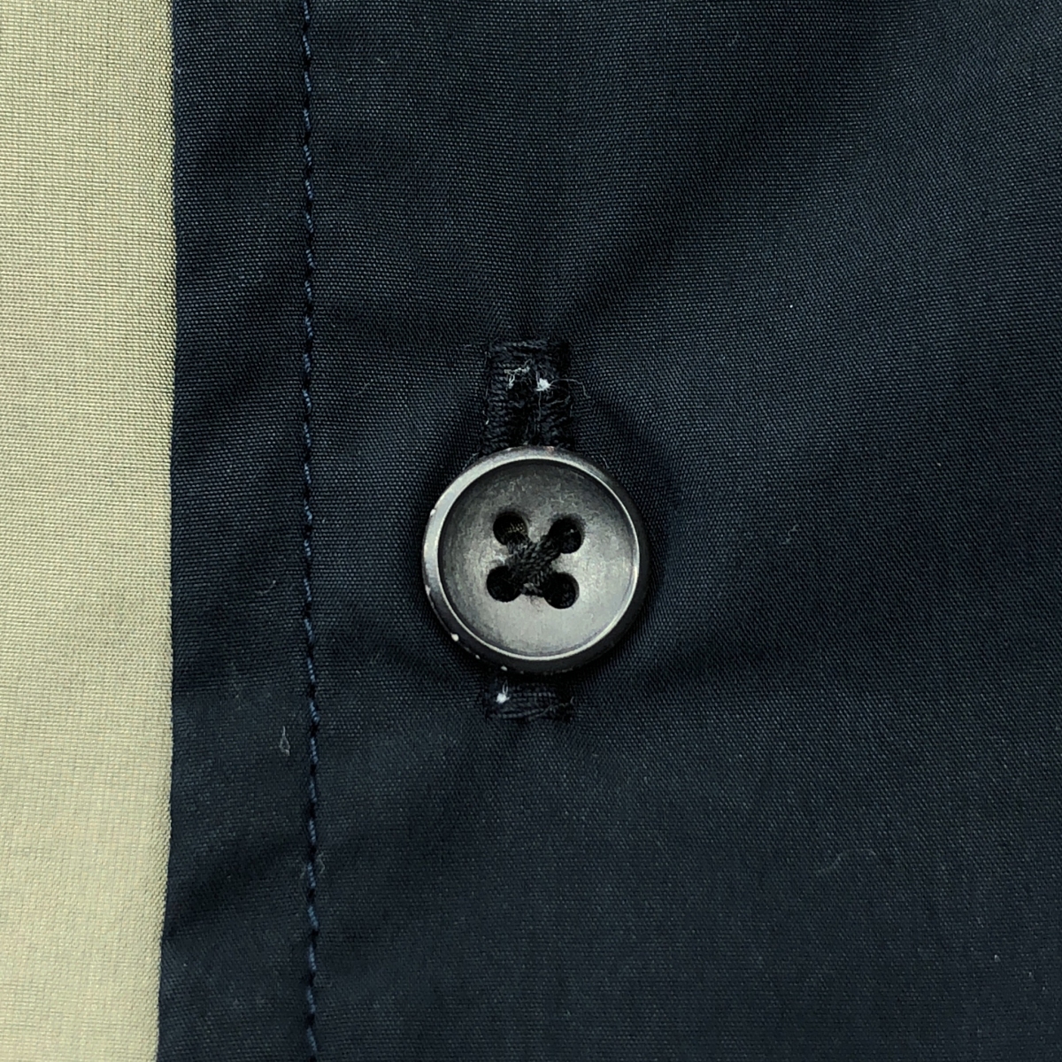 Maison Special / メゾンスペシャル インサイドアウト プライム オーバー バイカラー シャツ