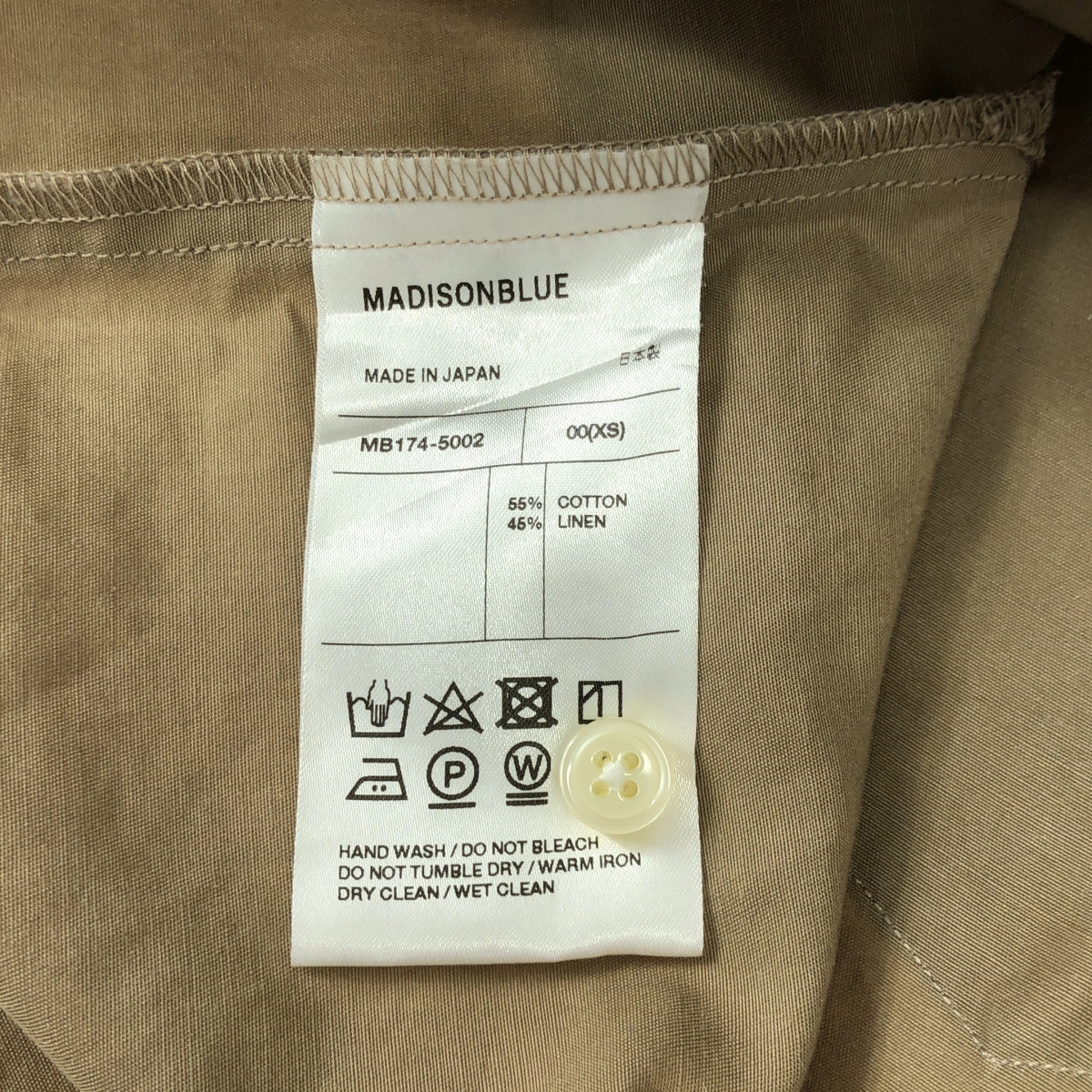 MADISON BLUE / マディソンブルー J.BRADLEY CUFF SHIRT シャツ