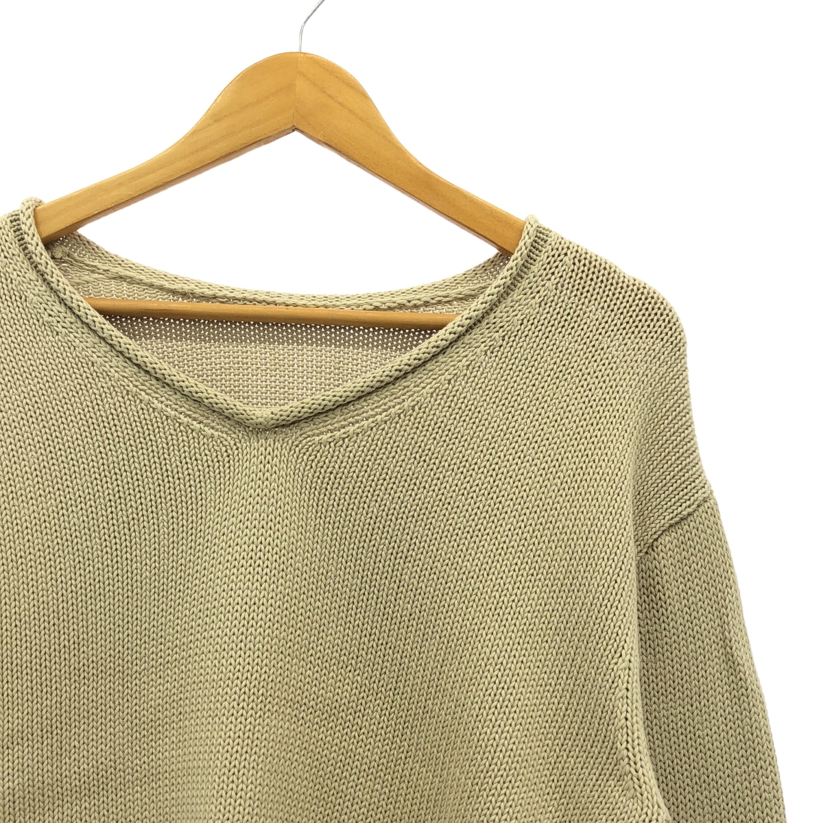 L'Appartement / アパルトモン Cotton 3G Vneck Knit Vネック ニット