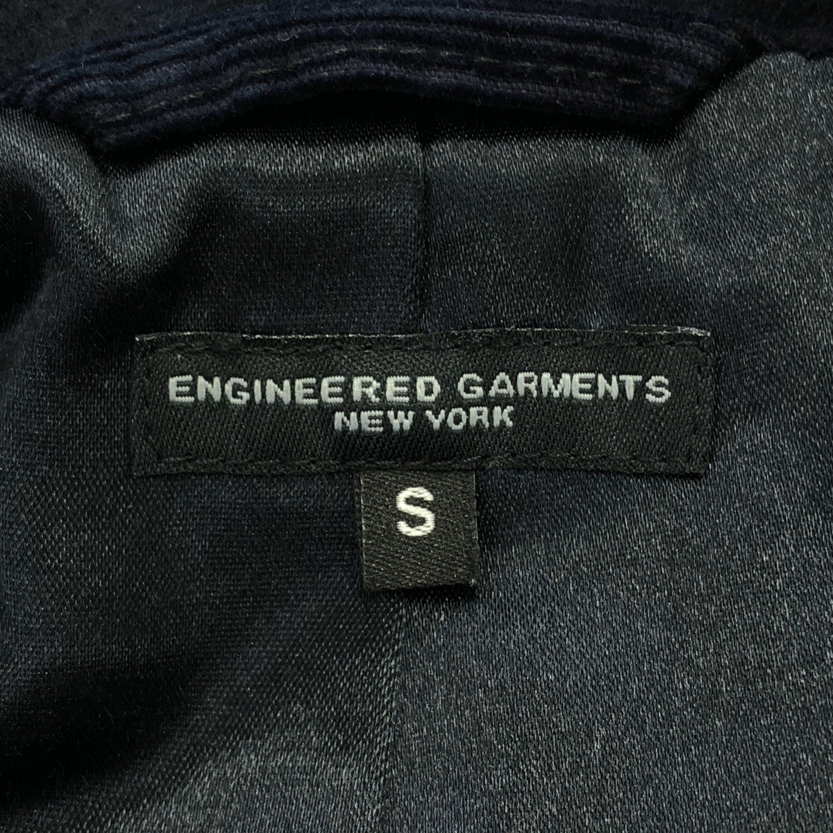 Engineered Garments / エンジニアドガーメンツ LH Pea Coat Polyester Fake Melton Pコート ピーコート ポリエステルフェイクメルトン