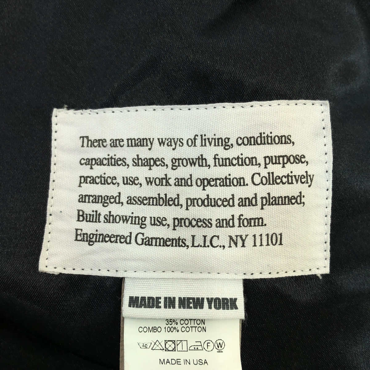 Engineered Garments / エンジニアドガーメンツ LH Pea Coat Polyester Fake Melton Pコート ピーコート ポリエステルフェイクメルトン