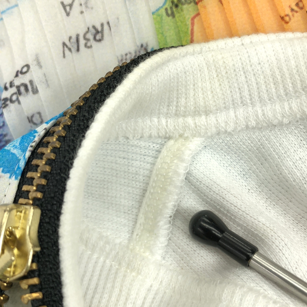 sacai / サカイ WORLD MAP ワールドマップ プリーツ トップス