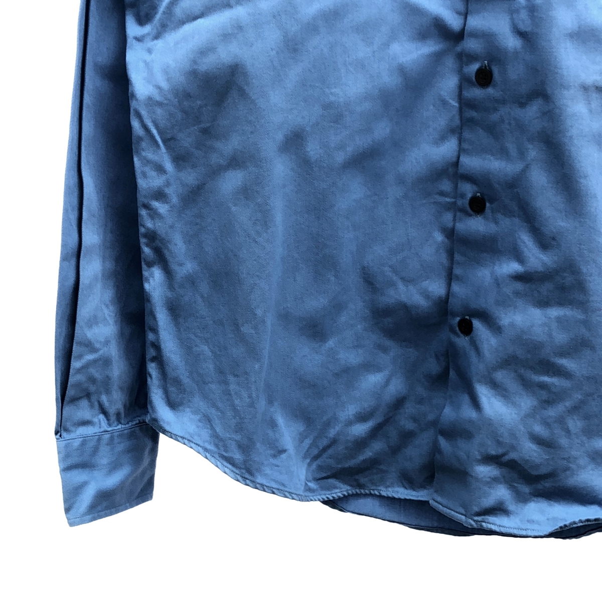 AMI Alexandre Mattiussi / アミ・アレクサンドルマテュッシ コットン バイカラー ポケット シャツ