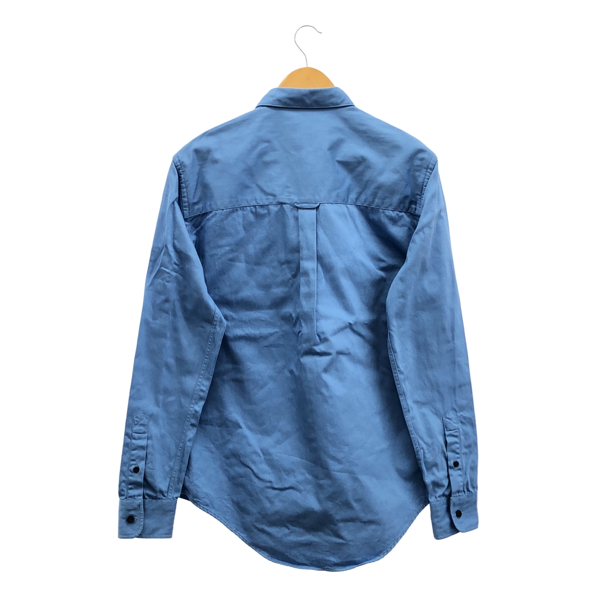 AMI Alexandre Mattiussi / アミ・アレクサンドルマテュッシ コットン バイカラー ポケット シャツ