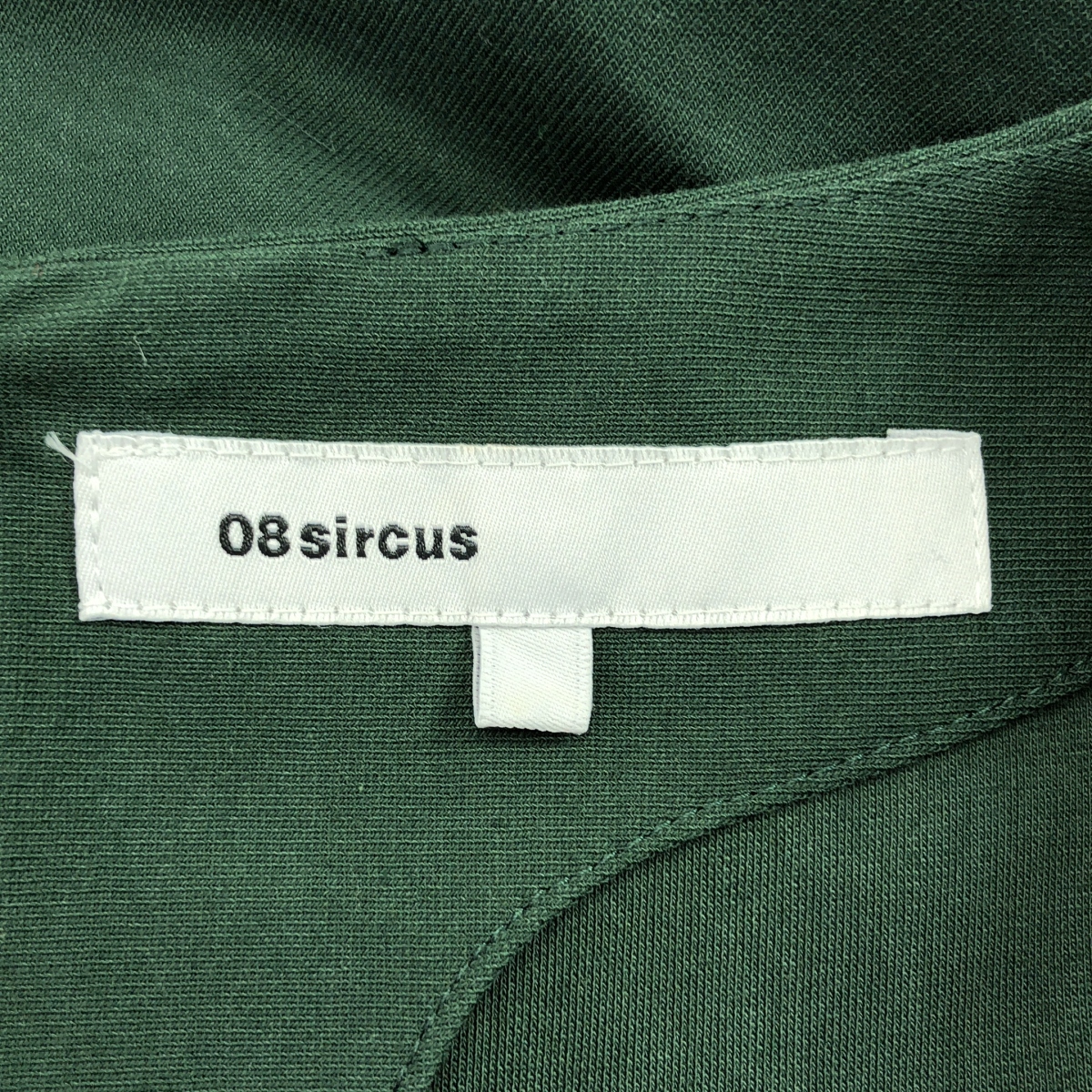 08sircus / ゼロエイトサーカス オーバーシルエット ポケット付き ワンピース