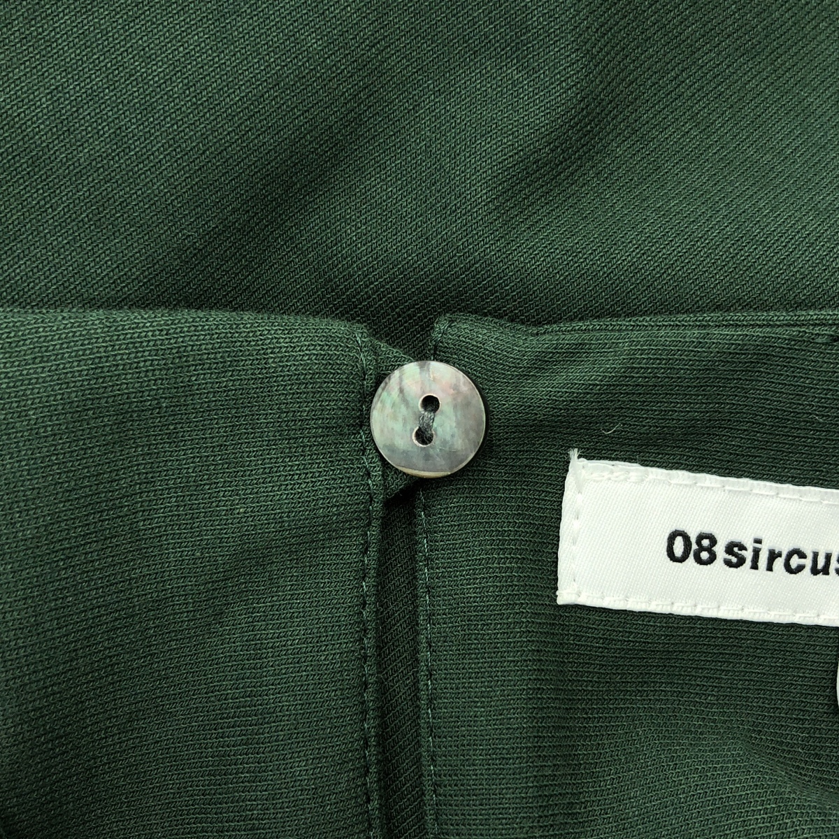 08sircus / ゼロエイトサーカス オーバーシルエット ポケット付き ワンピース