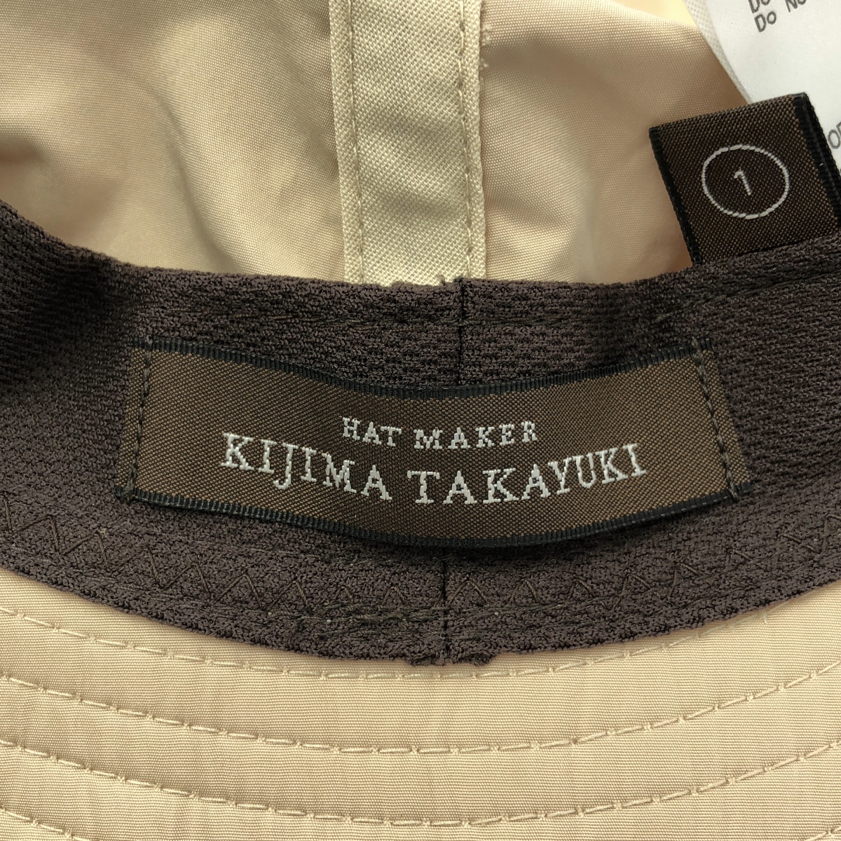 KIJIMA TAKAYUKI / キジマタカユキ ポリエステル ハット