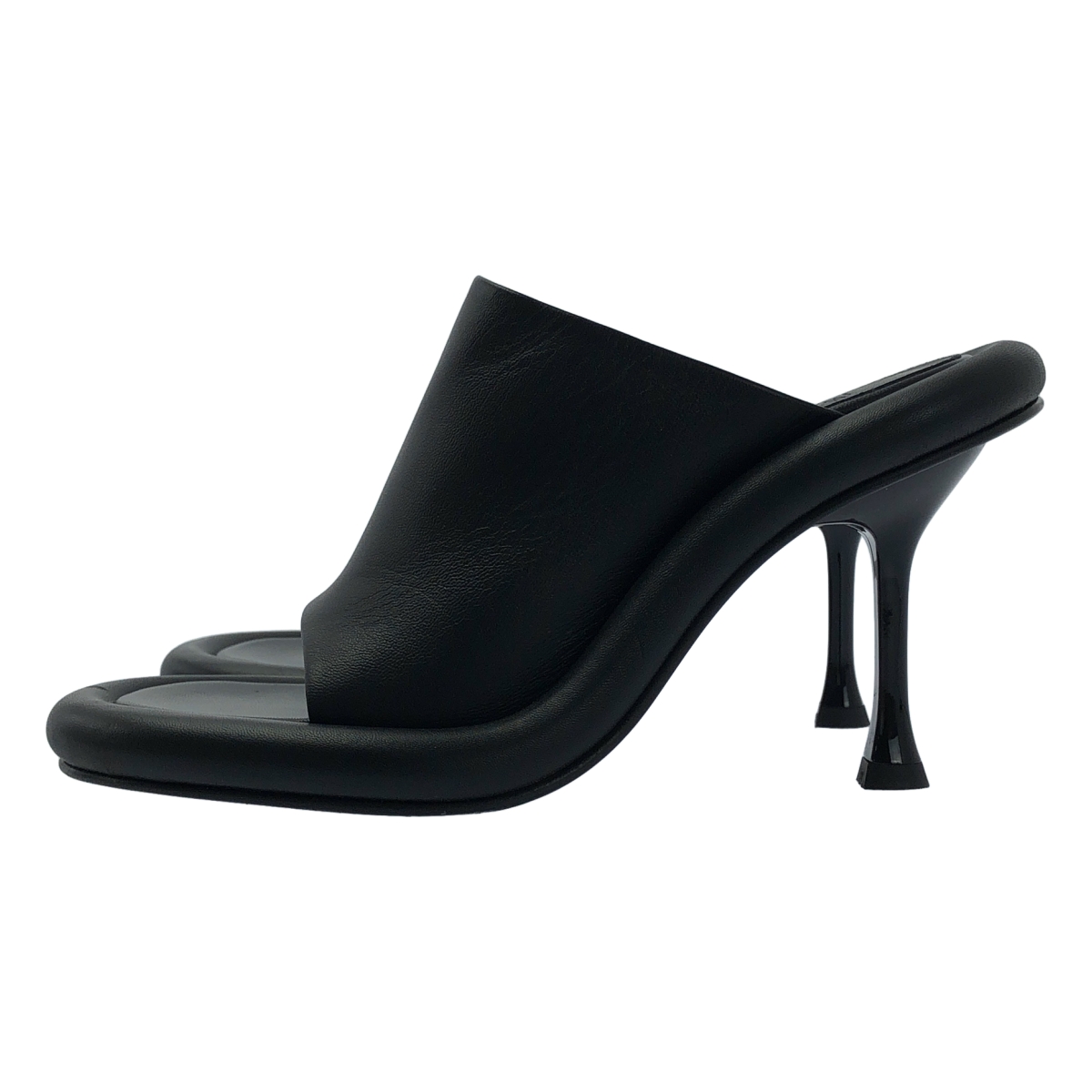 JW Anderson / ジェイダブルアンダーソン Bumper Mule バンパー ミュール / チューブ キトゥンヒール レザー サンダル