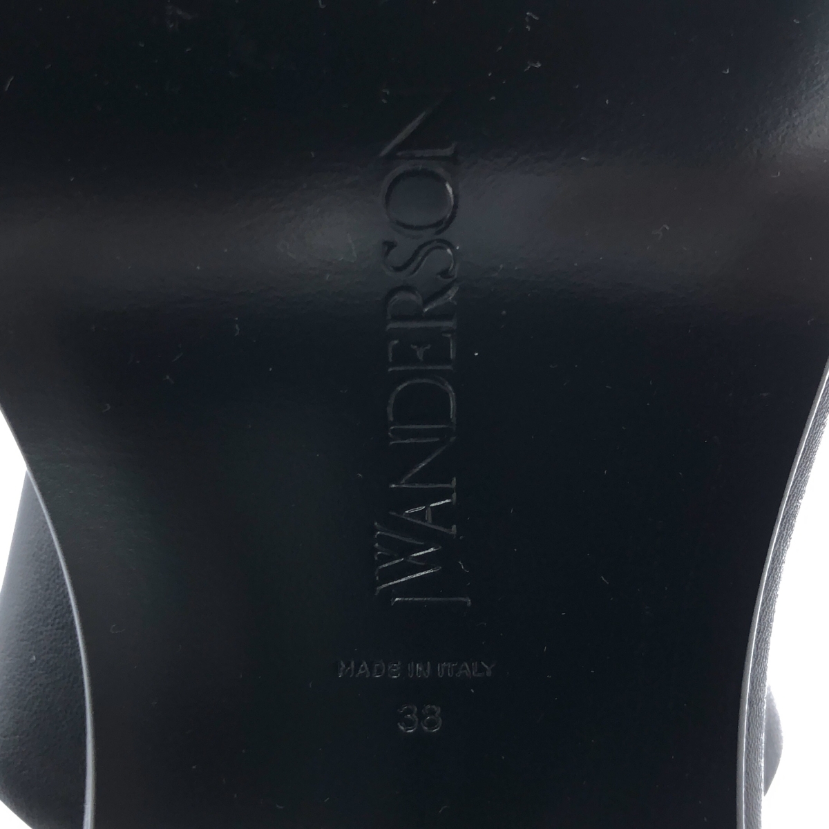 JW Anderson / ジェイダブルアンダーソン Bumper Mule バンパー ミュール / チューブ キトゥンヒール レザー サンダル