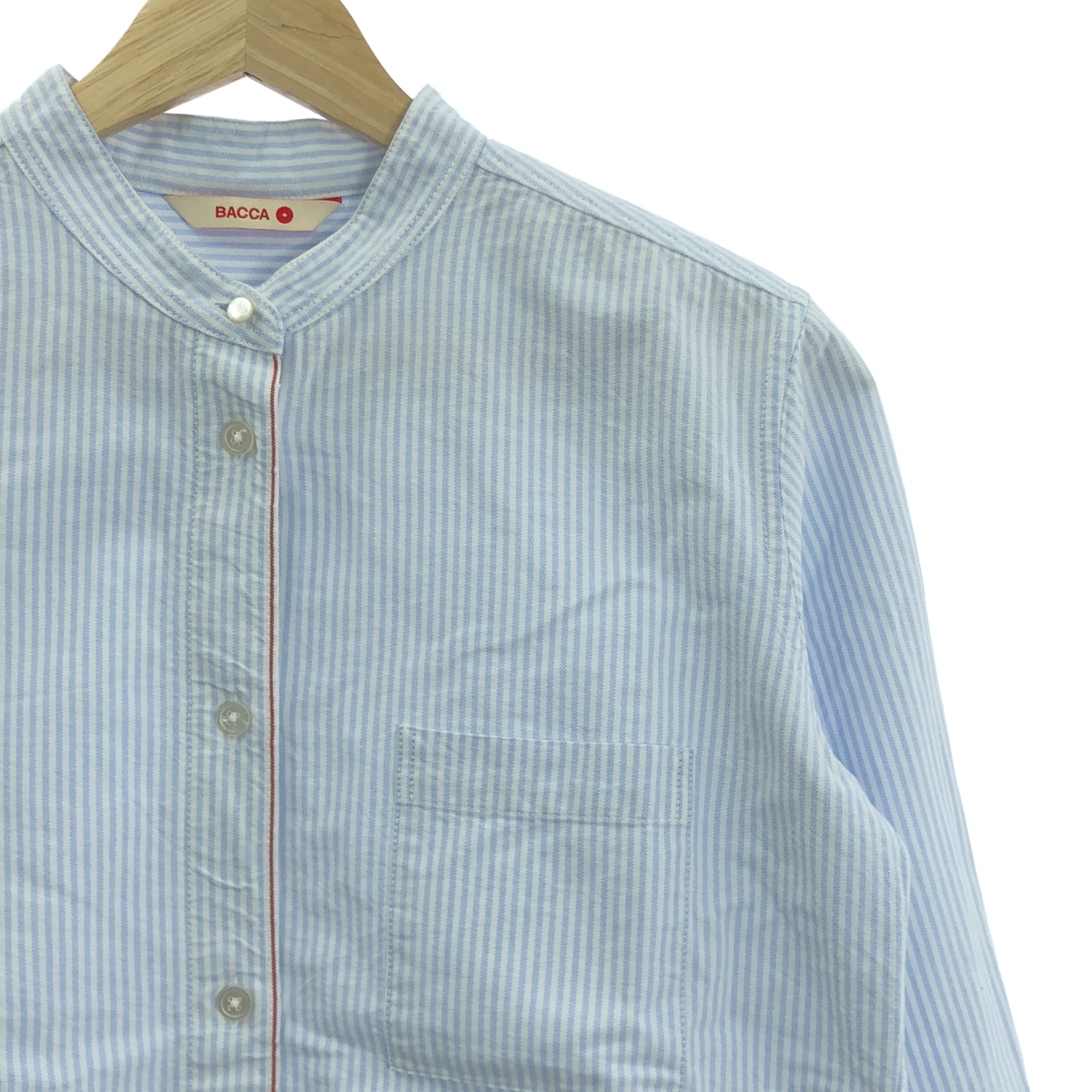 その他 ストライプオックス スリムフィットシャツ