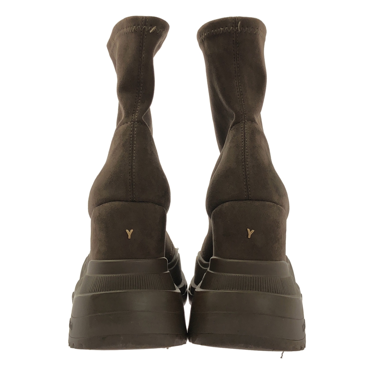 YELLO / イエロ SNEAKER SHORT BOOTS / ロゴ ショート ブーツ