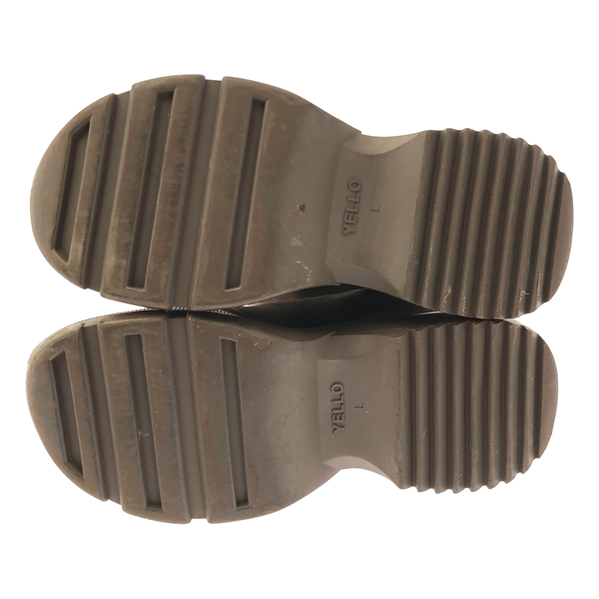 YELLO / イエロ SNEAKER SHORT BOOTS / ロゴ ショート ブーツ