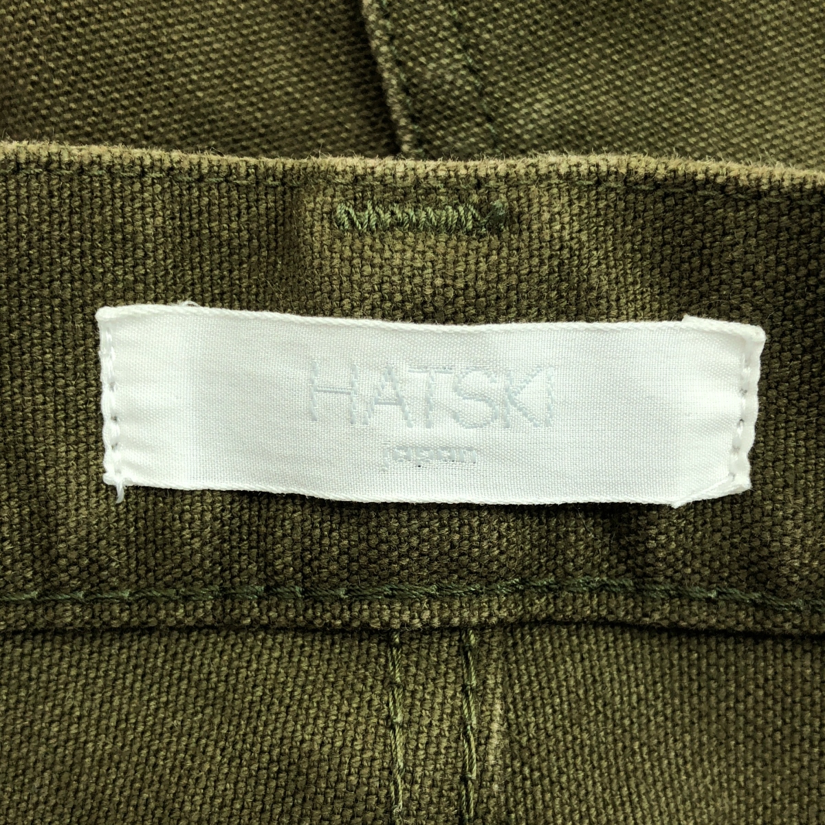 HATSKI / ハツキ Loose Tapered ルーズテーパード ダックパンツ