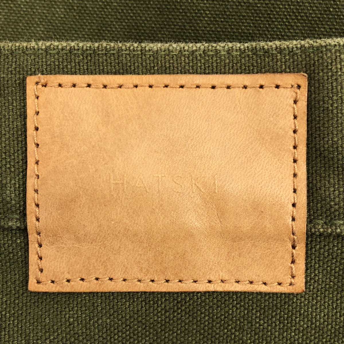 HATSKI / ハツキ Loose Tapered ルーズテーパード ダックパンツ