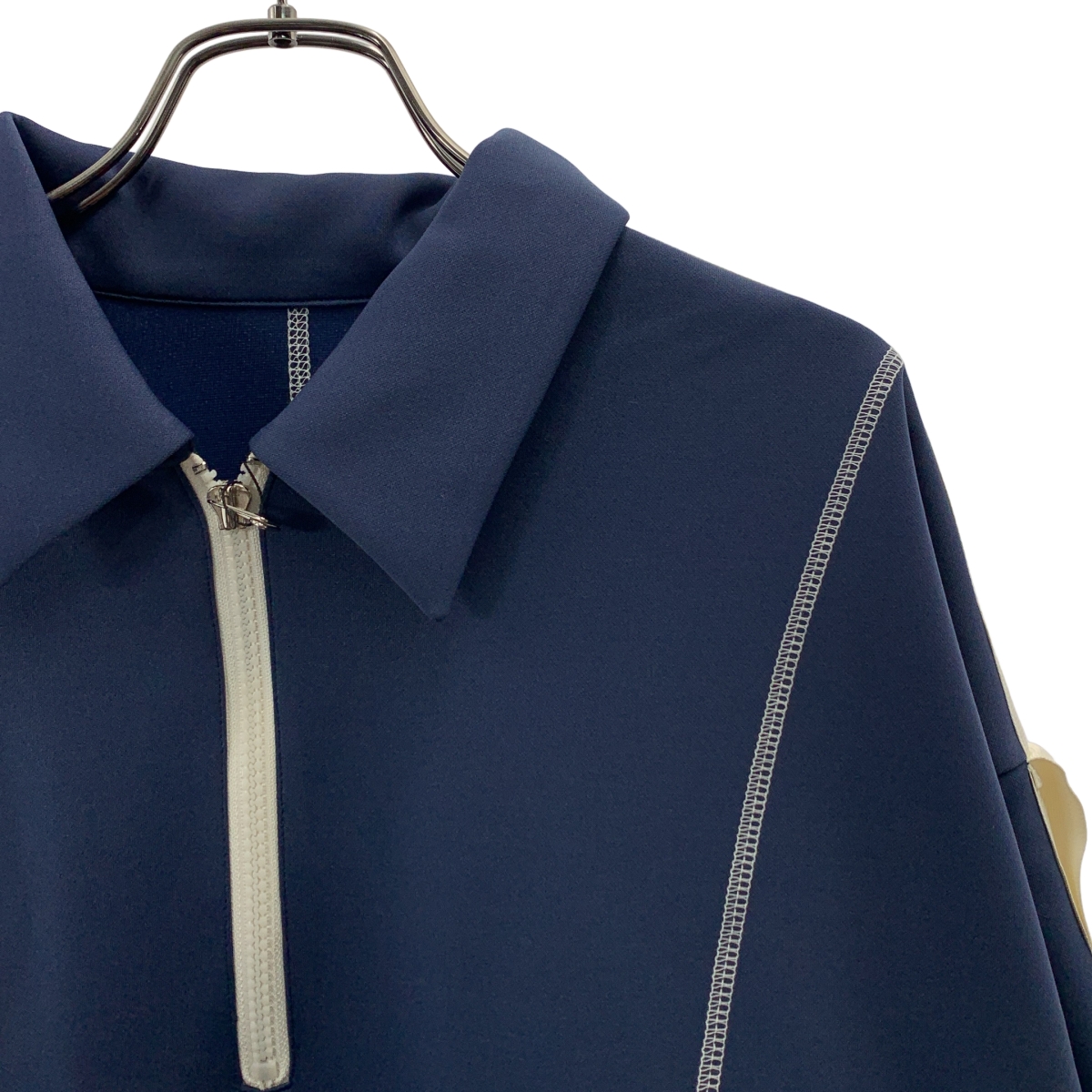 Re:poris / レポリス オーバーシルエット ハーフジップ トラック スウェット トレーナー