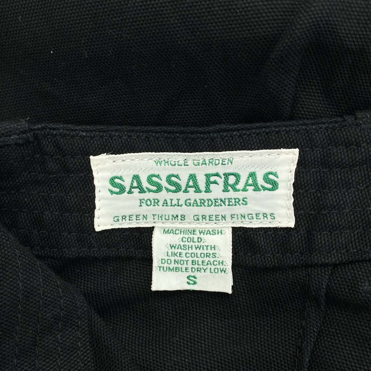 SASSAFRAS / ササフラス SPRAYER PANTS ポリエステル  レーヨン スプレイヤーパンツ