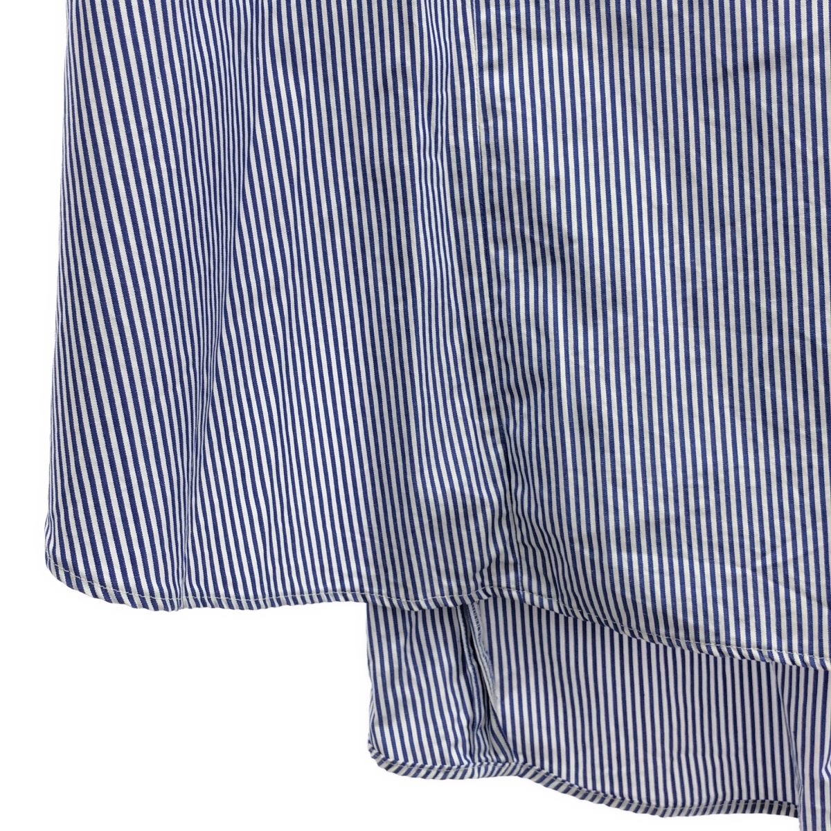 YAECA / ヤエカ × SHIPS / シップス ストライプ ポケット付き オーバー シャツ ワンピース