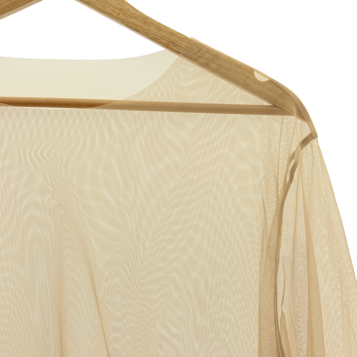 AP STUDIO / エーピーストゥディオ シアー クルーネック ブラウス