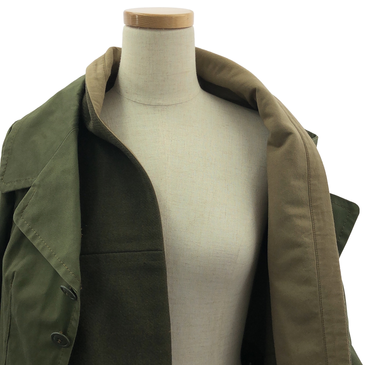 COMME des GARCONS / コムデギャルソン ドッキングデザイン マント ロング ジャケット