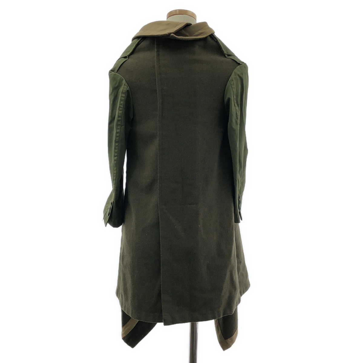 COMME des GARCONS / コムデギャルソン ドッキングデザイン マント ロング ジャケット